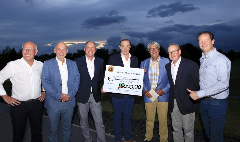 Vier LIONS Clubs golfen €15.000 bijeen voor ‘Support Casper’